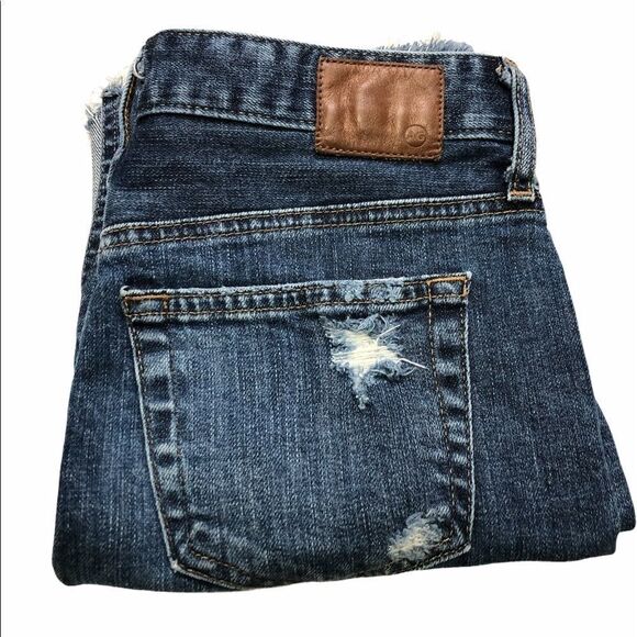 AG Erin The Pencil Skirt Distressed - Picture 7 of 8